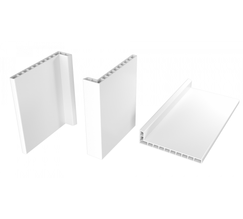 3500*100*25*8мм. 90° Уголок ПВХ