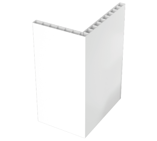 2250*100*70*8 мм 90° Уголок ПВХ