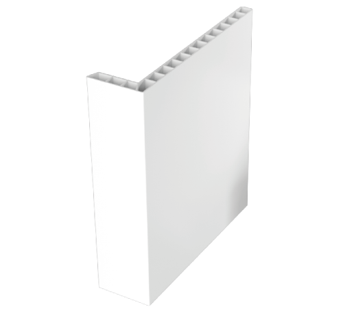 2250*120*35*8мм. 90° Уголок ПВХ