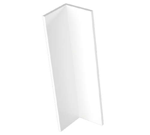 1250*25*25 мм 90° Уголок ПВХ