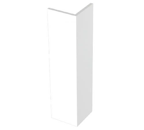 1250*25*25 мм 90° Уголок ПВХ