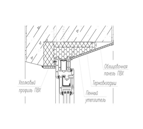 2000*60*25*2 мм 90° Уголок ПВХ